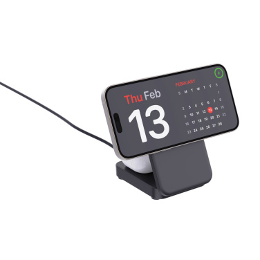 Logotrade mainoslahja tuotekuva: Urban Vitamin Arcadia RCS rplast 15W 3in1 magn. laturi
