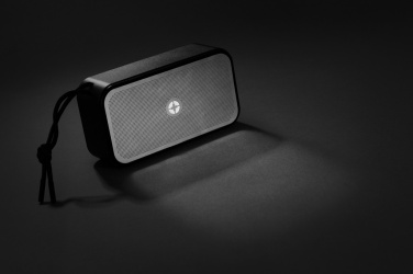 Logo trade mainoslahjat tuotekuva: Swiss Peak RCS kierrätetty alumiini 10 W bassokaiutin