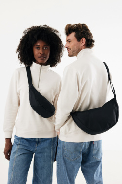 Logo trade liikelahja mainoslahja tuotekuva: Crescent XL AWARE™ RPET puolikuun muotoinen crossbody-laukku