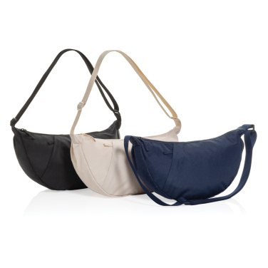 Logo trade liikelahja kuva: Crescent XL AWARE™ RPET puolikuun muotoinen crossbody-laukku
