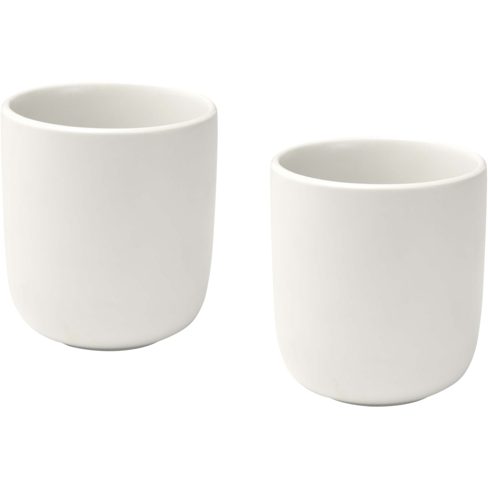 Logotrade mainostuote tuotekuva: Male 200 ml:n keraamiset kupit – 2 kpl:n sarja