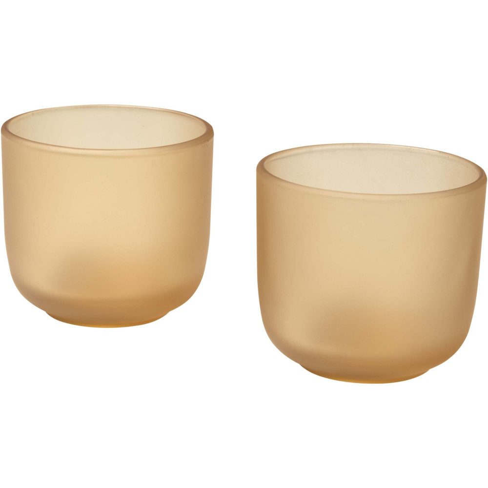 Logotrade liikelahja tuotekuva: Male 200 ml:n lasikupit – 2 kpl:n sarja