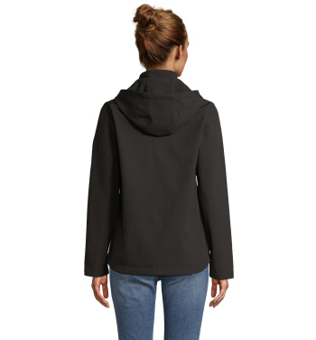 Logotrade mainoslahjat kuva: RACE WOMEN HOODED JACKET