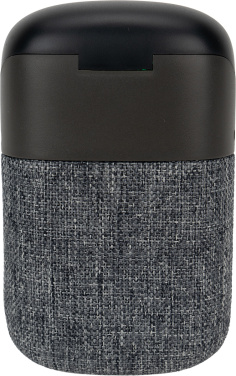 Logo trade liikelahjat tuotekuva: Bluetooth-kaiutin HF01 sisäänrakennetuilla nappikuulokkeilla 2-in-1