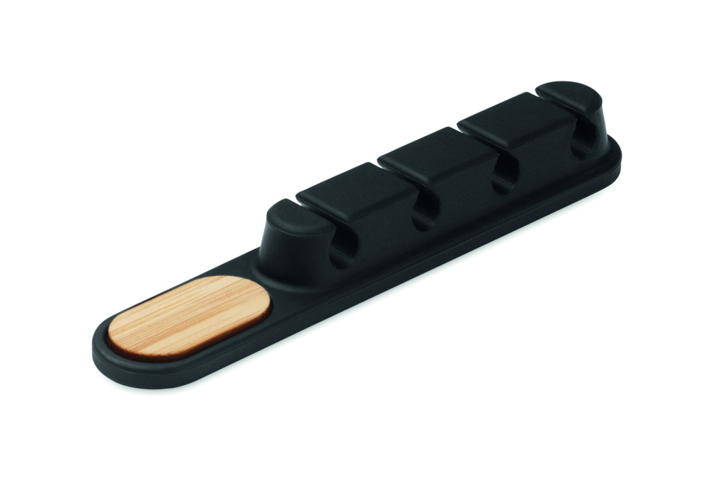 Logo trade mainostuote kuva: Silikoninen kaapelijärjestäjä