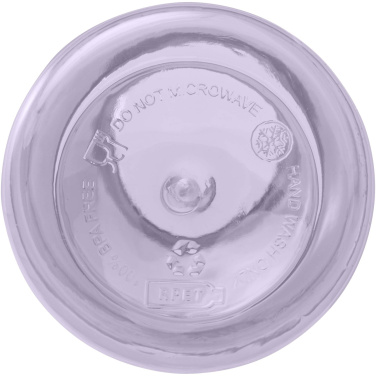 Logo trade liikelahja kuva: Oregon 400 ml:n RCS-sertifioidusta kierrätetystä muovista valmistettu vesipullo karabiinihaalla