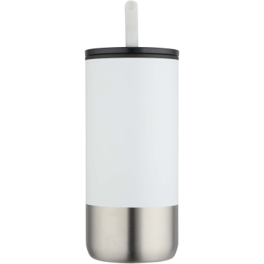 Logotrade mainoslahjat kuva: Grayson 480 ml:n RCS-kierrätetty, eristetty juomamuki pillillä