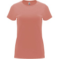 Capri naisten lyhythihainen t-paita, Savi oranssi