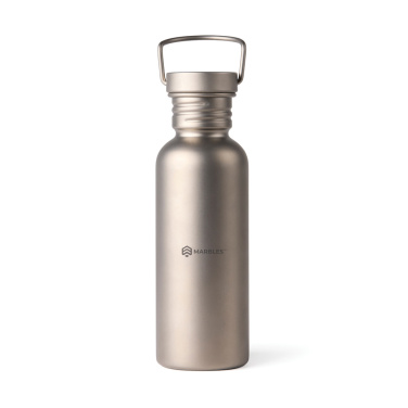 Logo trade liikelahja mainoslahja tuotekuva: Nordic Drift Trail -ultrakevyt titaanijuomapullo 600 ml