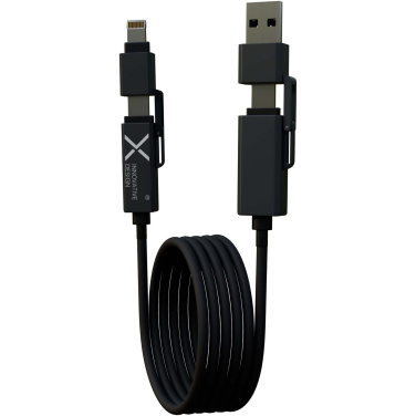 Logotrade mainostuote tuotekuva: SCX.design C59 100 W:n magneettinen silikonilatauskaapeli