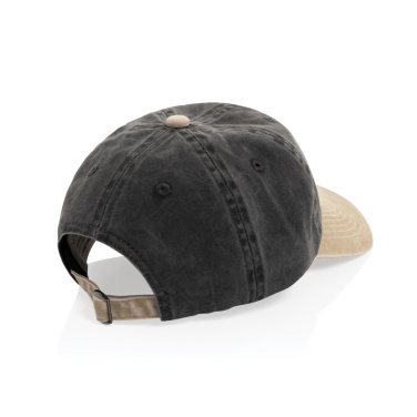 Logotrade mainostuote tuotekuva: BEAU AWARE™ -puuvillatwill-lippalakki, 6-osainen, 270 g/m²