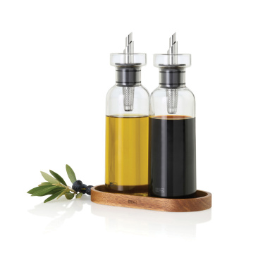 Logo trade liikelahja mainoslahja tuotekuva: AdHoc Menage AromaPour öljy- ja etikkapullosetti 300 ml