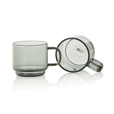 Logo trade liikelahja kuva: AdHoc Impact -espressokupit 70 ml, 2 kpl:n sarja