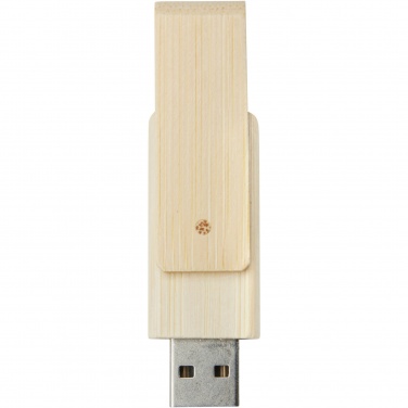 Logotrade dovana nuotrauka: Pasukite 8 GB bambuko USB atmintinę