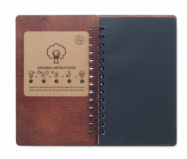 Logotrade reklaminiai produktai nuotrauka: A5 Beržas GROWBOOK™
