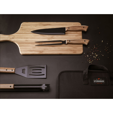 Logotrade firminės dovanos nuotrauka: Asado BBQ-Set kepsninės rinkinys