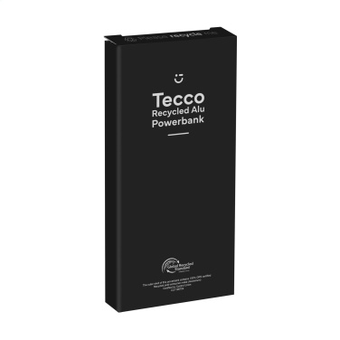 Logotrade firminės dovanos nuotrauka: Tecco GRS Recycled Alu Powerbank 5000 išorinis įkroviklis