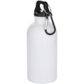 Oregon 400 ml sublimacinis RCS perdirbto nerūdijančio plieno vandens butelis su karabinu, Balta