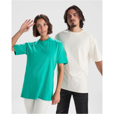 Logotrade reklaminiai produktai nuotrauka: Bull trumpomis rankovėmis unisex oversize marškinėliai