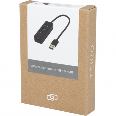 Logotrade dāvanas foto: ADAPT alumīnija USB 3.0 centrmezgls