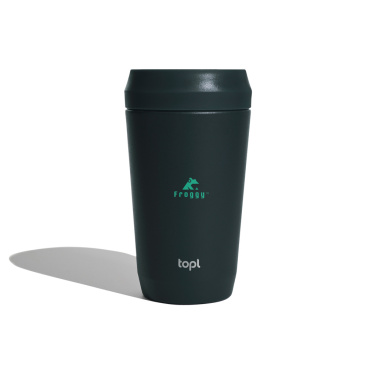 Logotrade logo dāvanas foto: Topl Recycled Steel To Go Tumbler Patentēts 360 Vāks 354ml