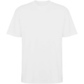 Bull liela izmēra unisex t-krekls ar īsām piedurknēm, Balts