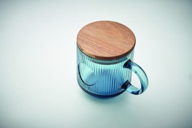 Logotrade dāvanas foto: Rievota stikla krūze 300ml
