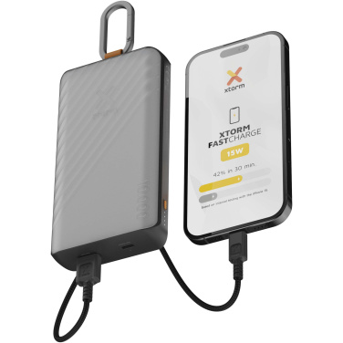 Logotrade dāvanas foto: Xtorm XG2S101 Go2 10.000 mAh 15W saules enerģijas akumulators ar apgaismojumu