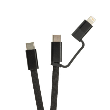 Logotrade dāvanas foto: Arc RCS pārstrādāts īpaši plāns 60 W 2 vienā magnētiskais kabelis