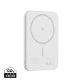 Urban Vitamin Pomona 5000mAh Qi2.2 25W magnētiskā pārnēsājamā baterija, sudrabs