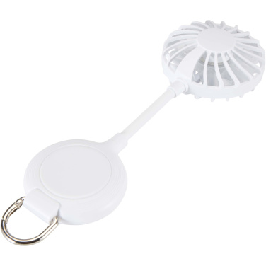 Logotrade ziemassvētku dāvanas foto: Ventio pārstrādātas plastmasas magnētiskais pārnēsājamais ventilators