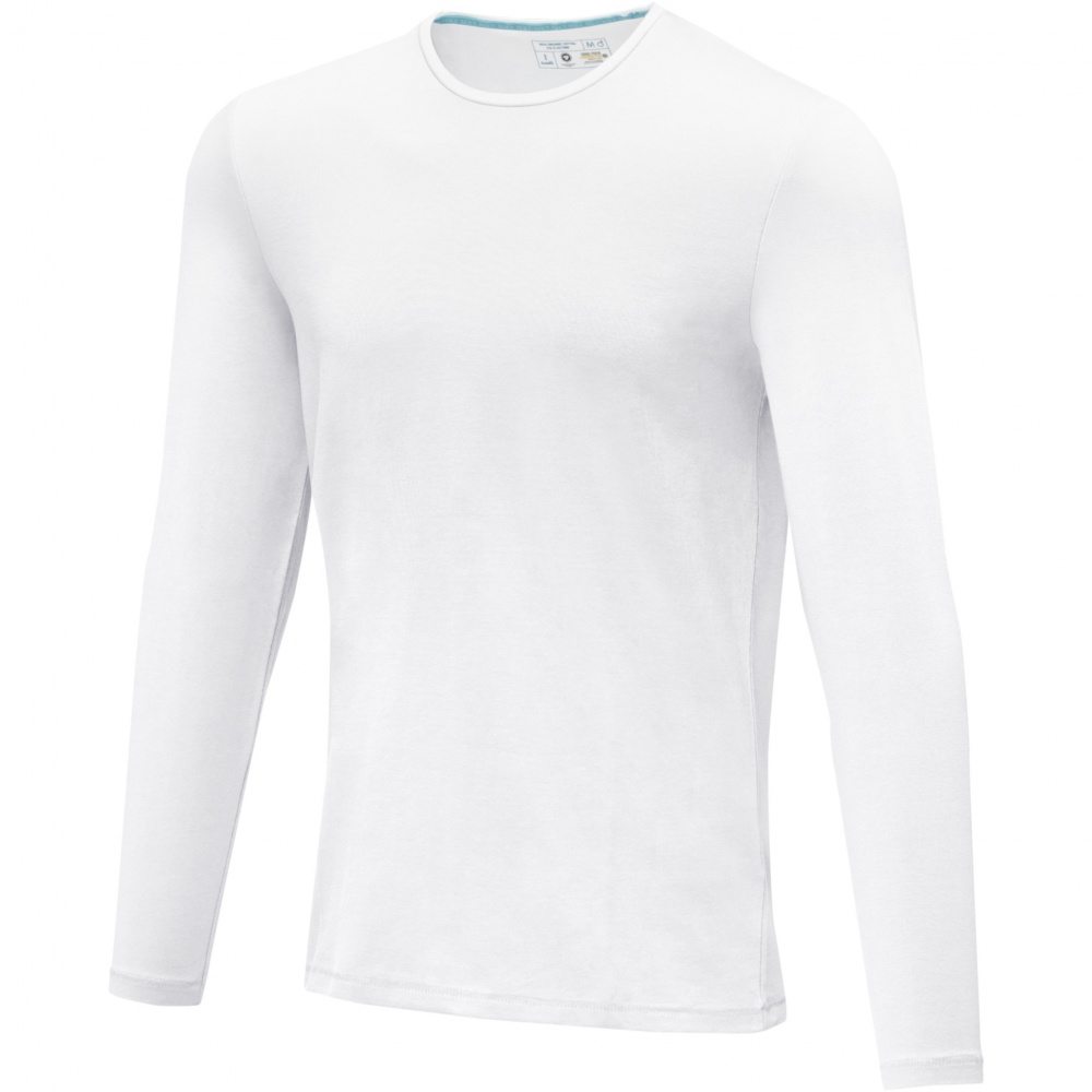 Лого трейд pекламные подарки фото: Ponoka long sleeve men's organic t-shirt