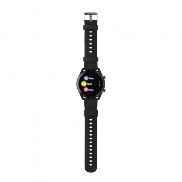 Лого трейд pекламные продукты фото: Часы RCS Fit из переработанного ТПУ, круглые