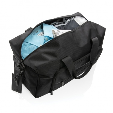 Логотрейд pекламные cувениры картинка: Сумка для выходного дня Swiss Peak AWARE™ RPET Voyager