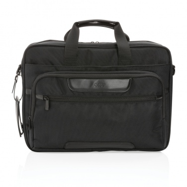Логотрейд pекламные подарки картинка: Сумка для ноутбука Swiss Peak AWARE™ RPET Voyager 15,6"