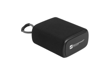 Логотрейд pекламные подарки картинка: Водонепроницаемый Bluetooth-динамик HARDEOL Schwarzwolf