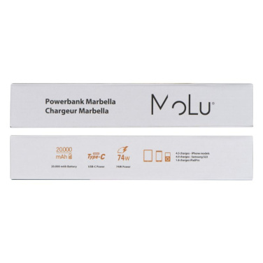 Лого трейд pекламные cувениры фото: Power Bank 20 000 мАч MARABELLA MoLu
