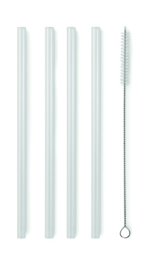 Лого трейд pекламные продукты фото: 4 reusable glass straws