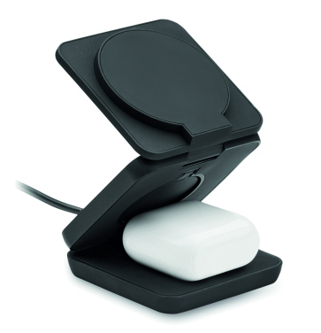 Лого трейд pекламные подарки фото: 3in1 foldable charging station