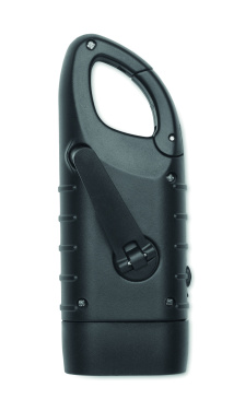 Лого трейд pекламные cувениры фото: Solar torch with dynamo crank