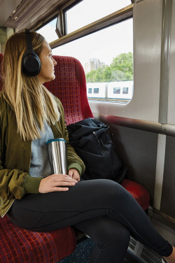 Логотрейд pекламные подарки картинка: Черный+Blum термостакан для путешествий 600 мл