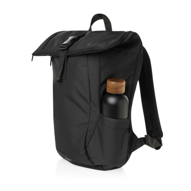 Логотрейд pекламные продукты картинка: Рюкзак для ноутбука Swiss Peak Aware™ RPET Leonard 15,6 дюйма