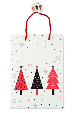 Логотрейд pекламные продукты картинка: Gift paper bag large