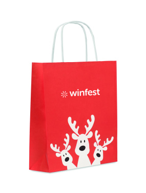 Логотрейд pекламные cувениры картинка: Gift paper bag small