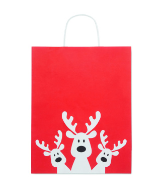Лого трейд бизнес-подарки фото: Gift paper bag large