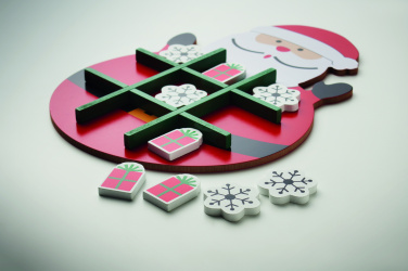 Логотрейд pекламные cувениры картинка: Christmas wooden tic tac toe