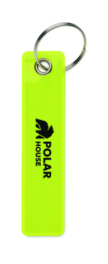 Логотрейд pекламные cувениры картинка: Reflective key ring in PVC