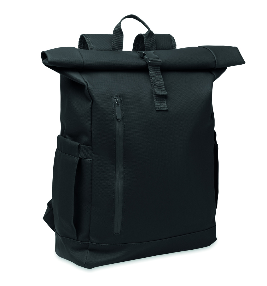 Логотрейд бизнес-подарки картинка: Rolltop laptop rucksack 600D