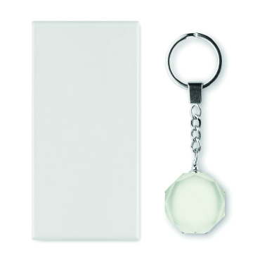 Лого трейд pекламные подарки фото: Glass round award key ring