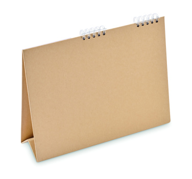 Лого трейд бизнес-подарки фото: Desk calendar with memo pad